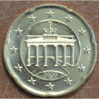 Euromince mince 20 cent Nemecko \\"F\\" 2020 (UNC)