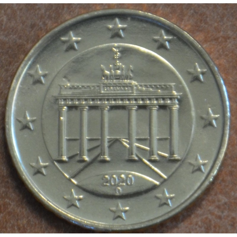 Euromince mince 50 cent Nemecko \\"D\\" 2020 (UNC)