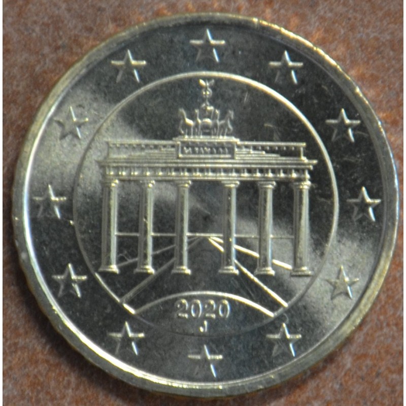 eurocoin eurocoins 50 cent Germany \\"J\\" 2020 (UNC)