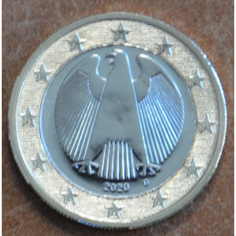 Euromince mince 1 Euro Nemecko \\"D\\" 2020 (UNC)