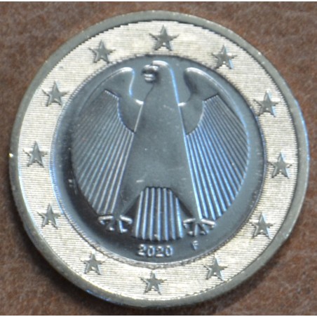 eurocoin eurocoins 1 Euro Germany \\"F\\" 2020 (UNC)