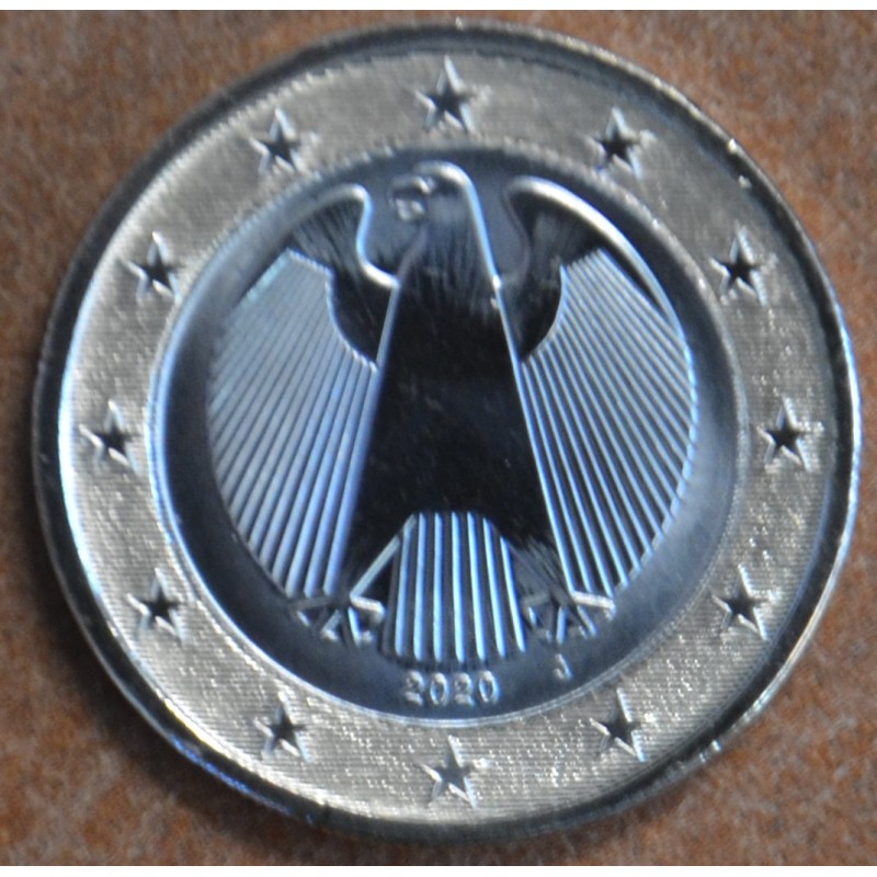 euroerme érme 1 Euro Németország \\"J\\" 2020 (UNC)