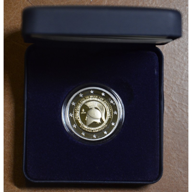 eurocoin eurocoins 2 Euro Greece 2020 - Battle of Thermopylae (Proof)