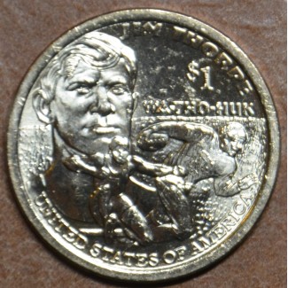 Euromince mince 1 dollar USA 2018 Jim Thorpe - Wa-Tho-Huk \\"P\\" (...