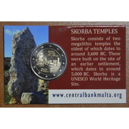 eurocoin eurocoins 2 Euro Malta 2020 Ta’ Skorba - french mintmark (BU)
