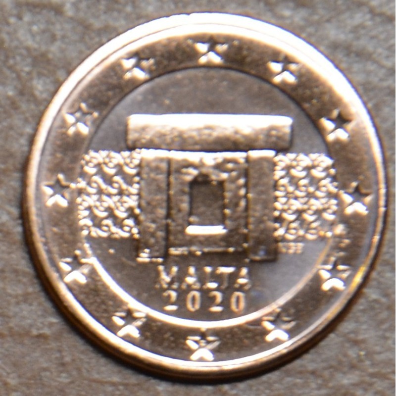 Euromince mince 1 cent Malta 2020 (UNC)