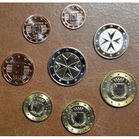Euromince mince Sada 8 euromincí Malta 2020 (UNC)
