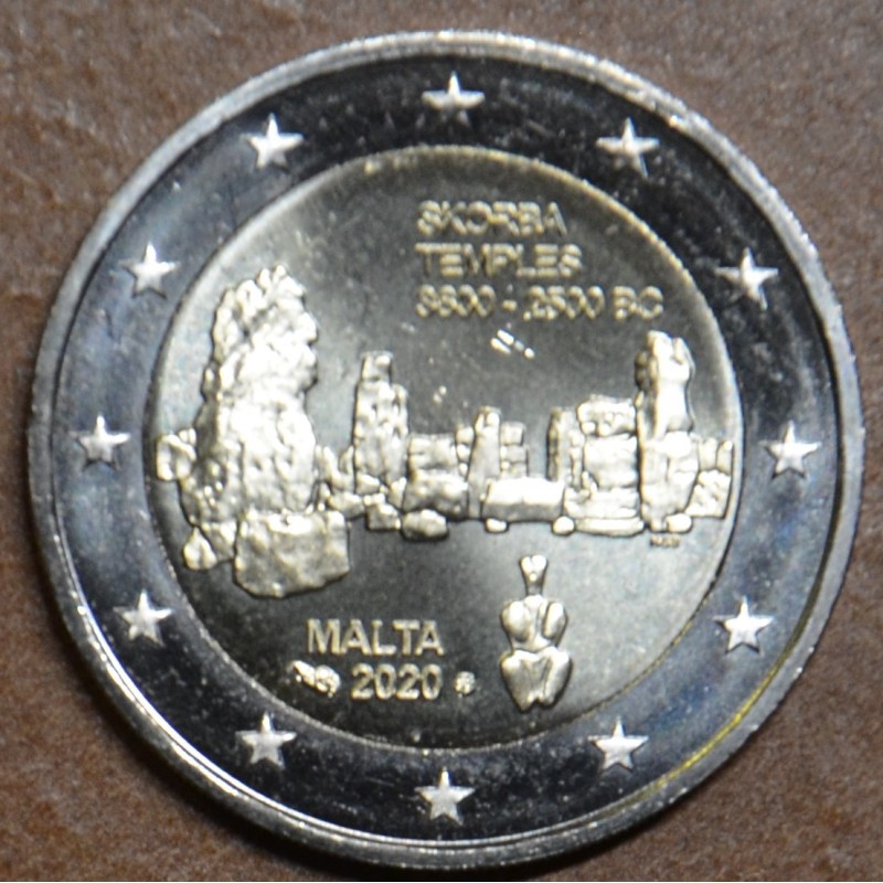 eurocoin eurocoins 2 Euro Malta 2020 Ta’ Skorba - french mintmark (...