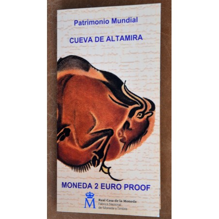 euroerme érme 2 Euro Spanyolország 2015 - UNESCO: Altamira barlangj...
