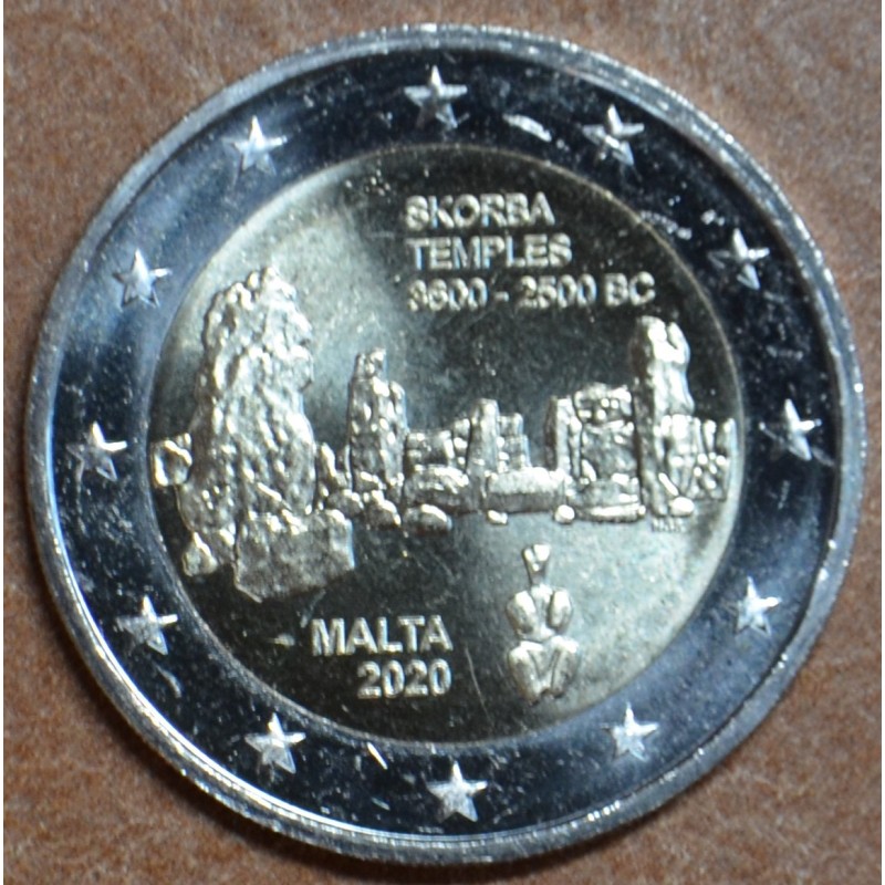 eurocoin eurocoins 2 Euro Malta 2020 Ta’ Skorba (UNC)