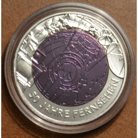 eurocoin eurocoins 25 Euro Austria 2005 - silver niobium coin 50 ye...