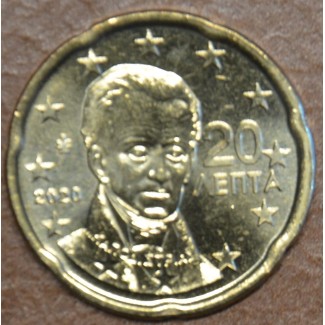 Euromince mince 20 cent Grécko 2020 (UNC)