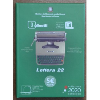 Euromince mince 5 Euro Taliansko 2020 - Zelené Olivetti 22 (BU)