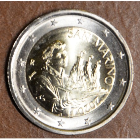 Euromince mince Poškodená 2 Euro San Marino 2020 - Svätý Marinus (UNC)
