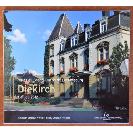 eurocoin eurocoins Luxembourg 2012 set of 10 coins (BU)