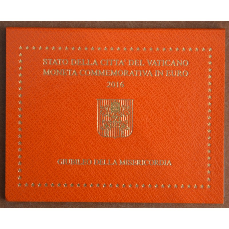 eurocoin eurocoins Cover for 2 Euro Vatican 2016 - Jubilee of Mercy