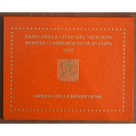 eurocoin eurocoins Cover for 2 Euro Vatican 2016 - Jubilee of Mercy