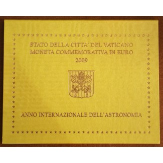 Euromince mince Obal na 2 Euro Vatikán 2009 - Medzinárodný rok astr...