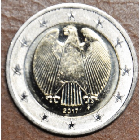 euroerme érme 2 Euro Németország \\"F\\" 2017 (UNC)
