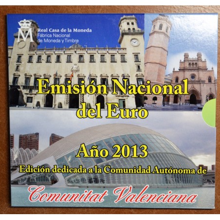 euroerme érme Spanyol 2013 9 részes forgalmi sor + zseton (UNC)