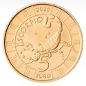 5 Euro San Marino 2020 Zodiac: Scorpio (UNC)
