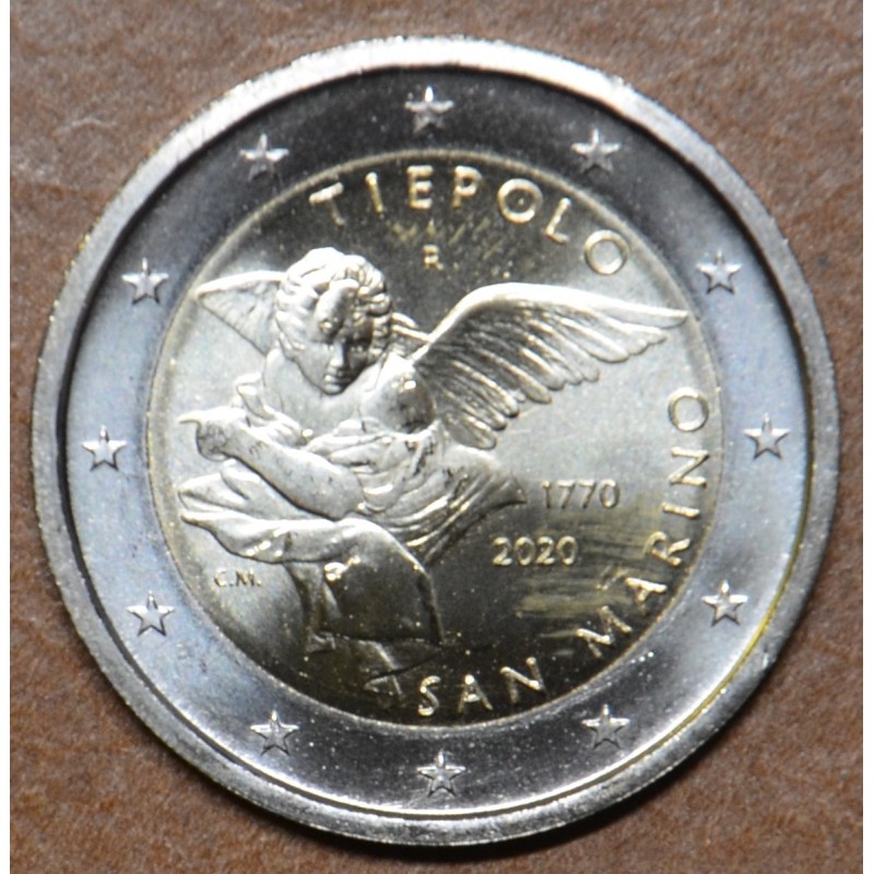 Euromince mince 2 Euro San Marino 2020 - Giovanni Battista Tiepolo ...