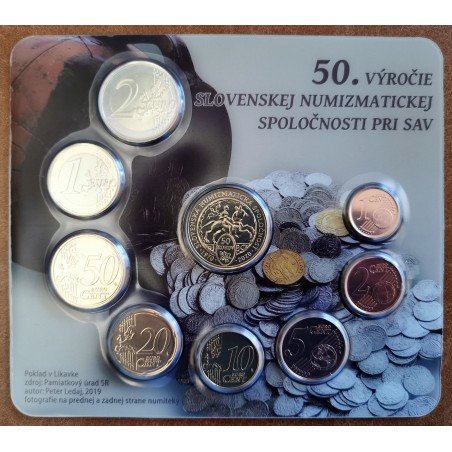 eurocoin eurocoins Slovakia 2020 set of coins - 50th anniversary of...