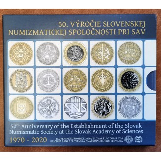 Euromince mince Slovensko 2020 sada mincí - Slovenská numizmatická ...