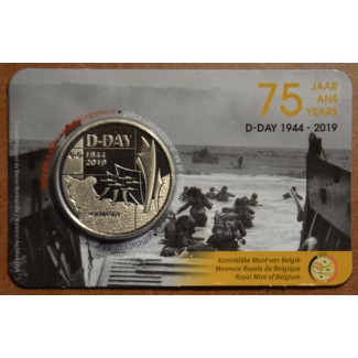 euroerme érme 5 Euro Belgium 2019 D-day (BU kártya)