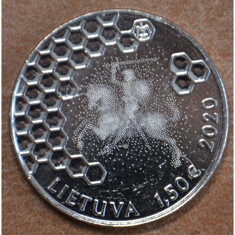 Euromince mince 1,50 Euro Litva 2020 Včelárstvo (UNC)