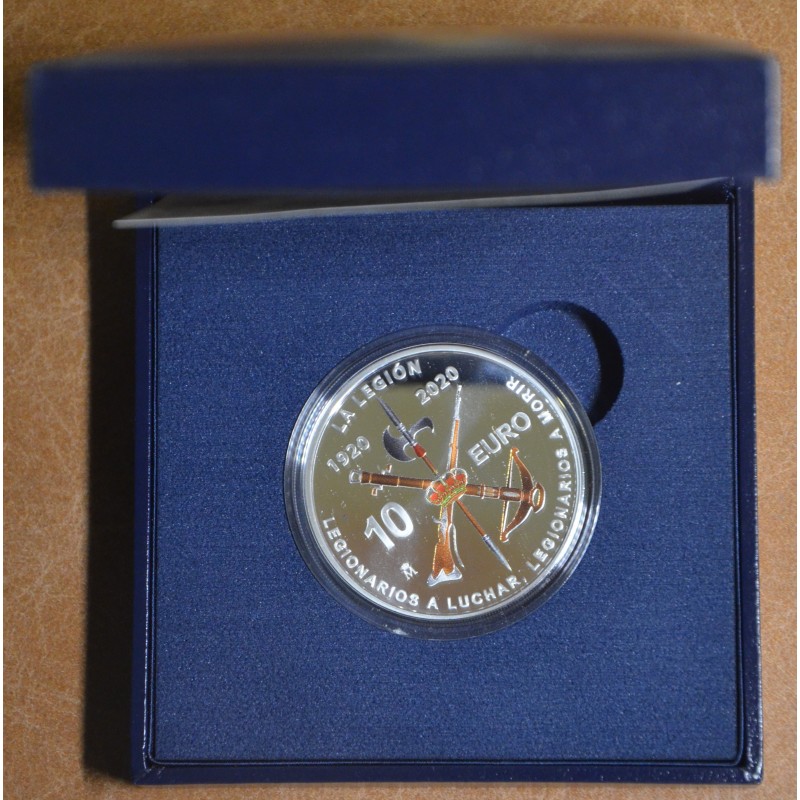 euroerme érme 10 Euro Spanyolország 2020 - La legion (Proof)