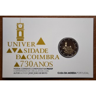 Euromince mince 2 Euro Portugalsko 2020 - Universita v Coimbre (Proof)