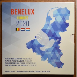 Euromince mince BeNeLux 2020 - sada 24 euromincí (BU)