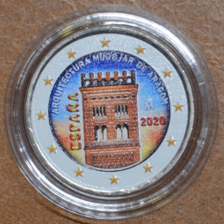 Euromince mince 2 Euro Španielsko 2020 - Mudejárska architektúra Ar...