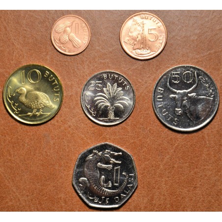 eurocoin eurocoins Gambia 6 coins 1998 (UNC)