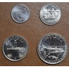 eurocoin eurocoins Union of the Comoros 4 coins 2001-2003 (UNC)