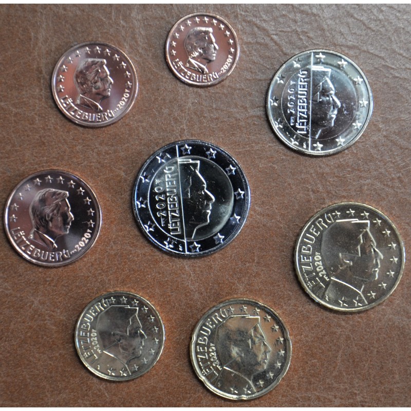 eurocoin eurocoins Luxembourg 2020 set of 8 coins with mintmark \\"...