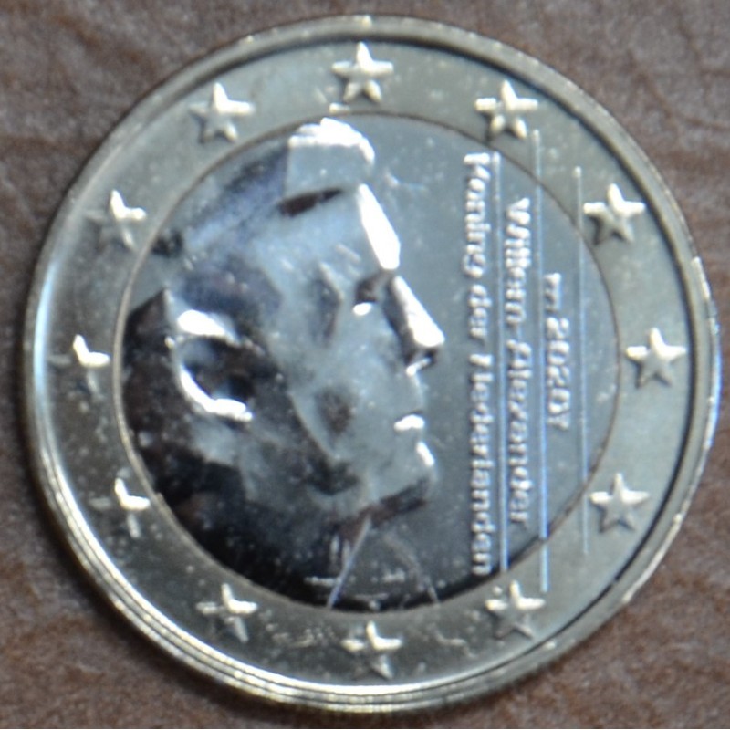 Euromince mince 1 Euro Holandsko 2020 - Kráľ Willem Alexander (UNC)
