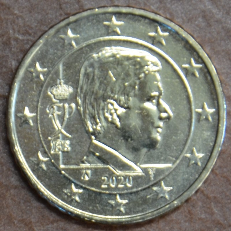 Euromince mince 10 cent Belgicko 2020 - Kráľ Filip (UNC)