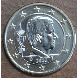 Euromince mince 1 Euro Belgicko 2020 - Kráľ Filip (UNC)