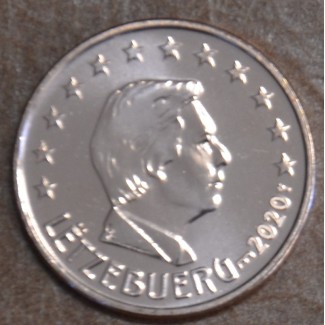 Euromince mince 2 cent Luxembursko 2020 so značkou \\"most\\" (UNC)
