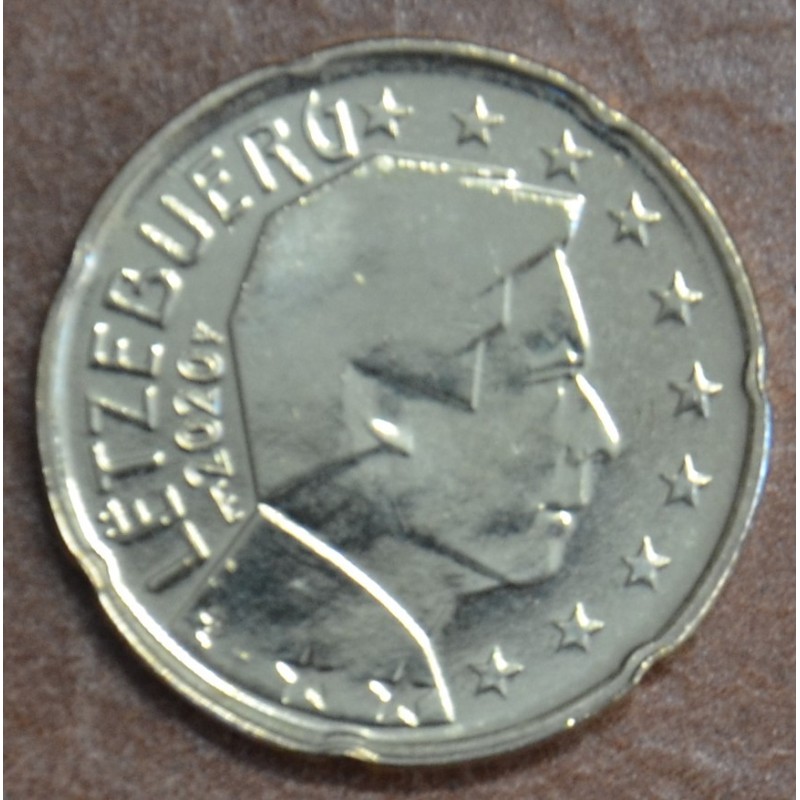 eurocoin eurocoins 20 cent Luxembourg 2020 with mintmark \\"bridge\...