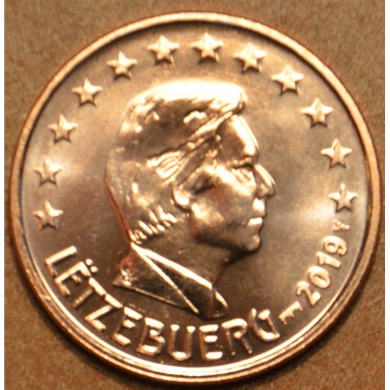 Euromince mince 2 cent Luxembursko 2019 so značkou \\"most\\" (UNC)