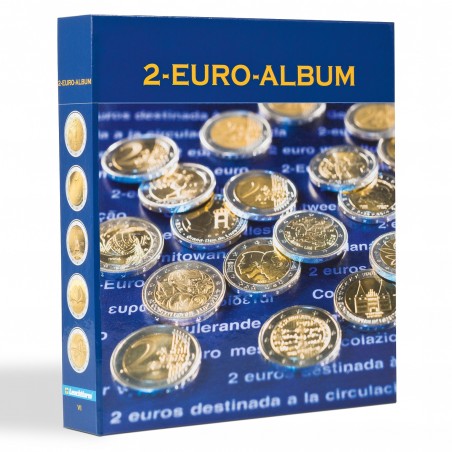 Euromince mince Leuchtturm NUMIS album č.8 v nemčine (rok 2019)