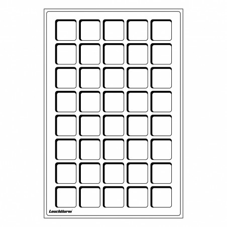 euroerme érme Érmetartó kofferbe, 40 db 2 Euro érmére - kék