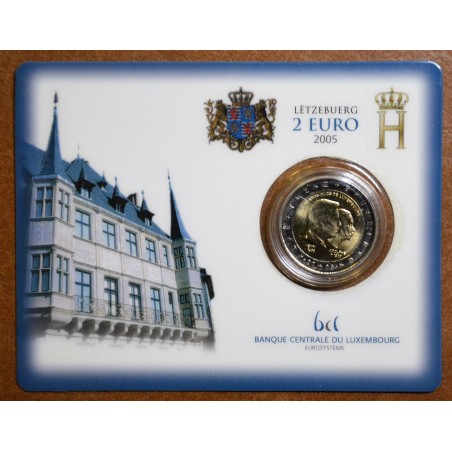 eurocoin eurocoins 2 Euro Luxembourg 2005 - 50th birthday of Grand ...