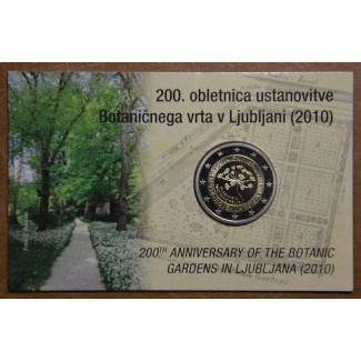 euroerme érme 2 Euro Szlovénia 2010 - A ljubljanai botanikus kert 2...