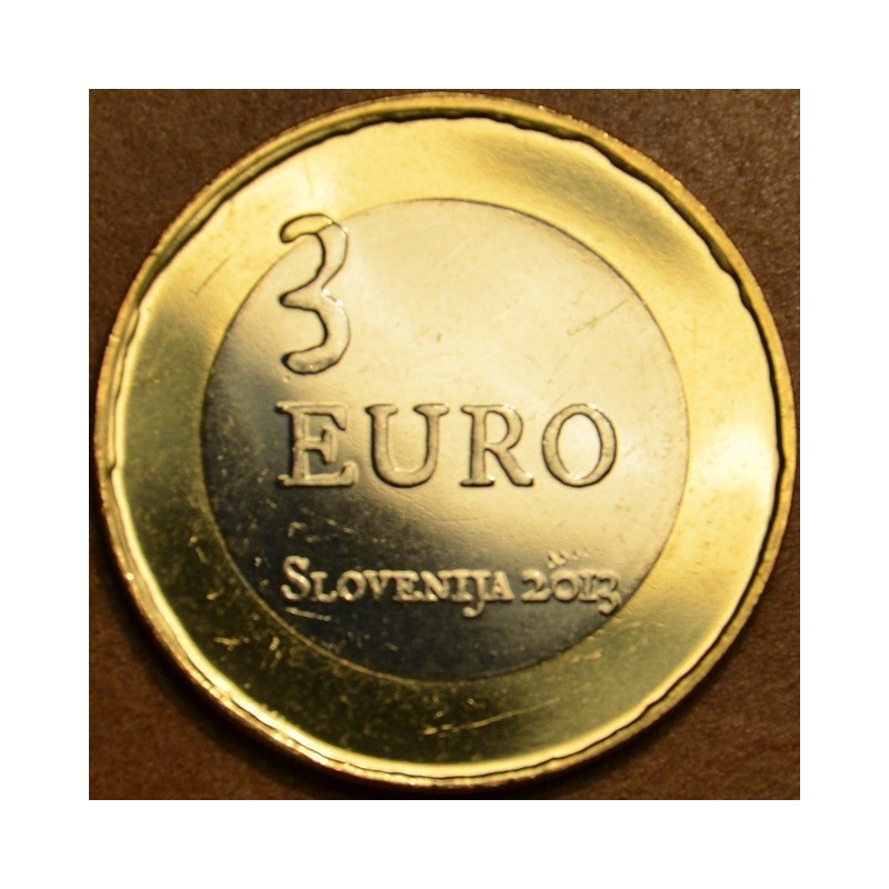 euroerme érme Szlovén emlékérme 3 Euro 2013 (UNC)