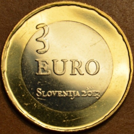 euroerme érme Szlovén emlékérme 3 Euro 2013 (UNC)