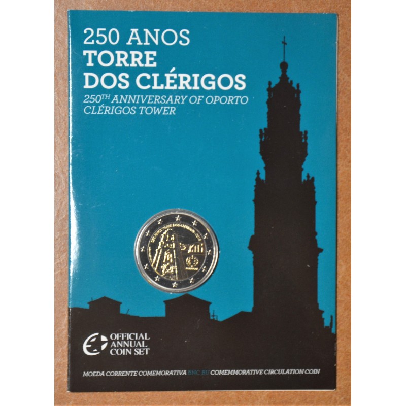 eurocoin eurocoins 2 Euro Portugal 2013 - 250 Years of the Torre do...